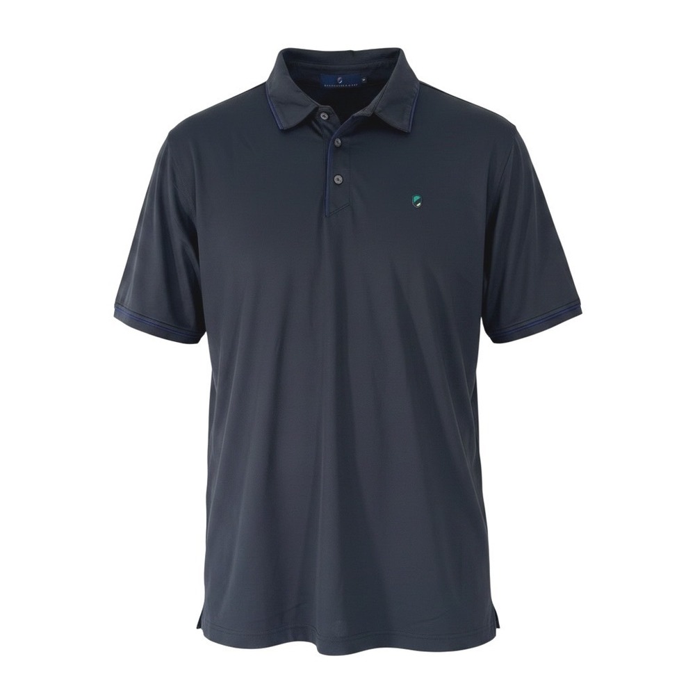 Extracurricular Mens Golf Polo Shirt Black Performance Stretch Size 2XL